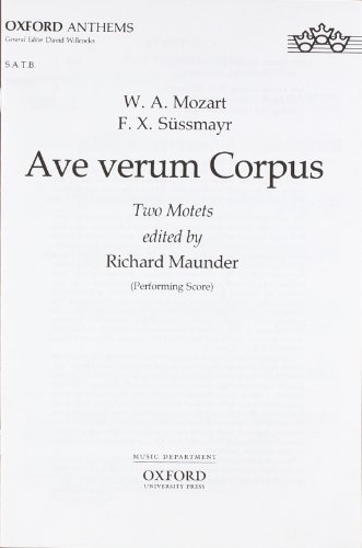 Stock image for Ave Verum Corpus for sale by Revaluation Books