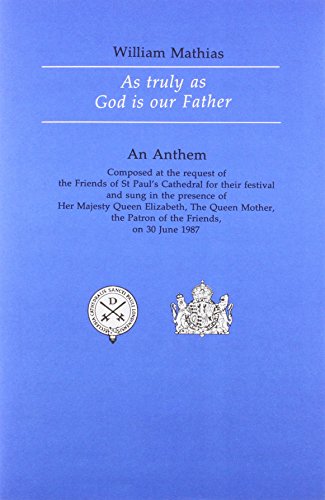 Stock image for As Truly as God Is Our Father for sale by Blackwell's