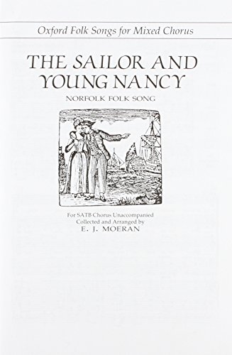 Beispielbild fr The Sailor and Young Nancy: For SATB Unaccompanied zum Verkauf von Revaluation Books