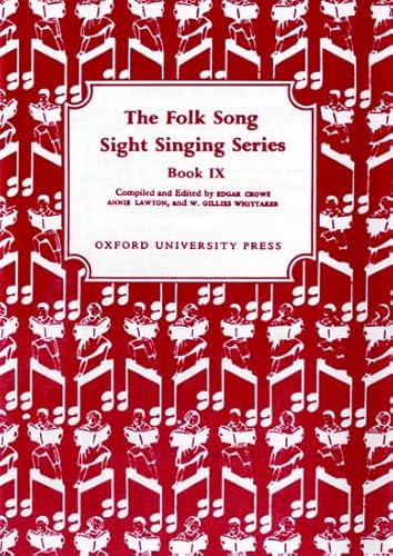 Imagen de archivo de Folk Song Sight Singing Book 9 a la venta por BooksRun