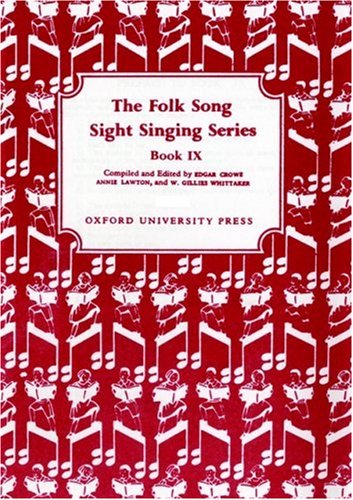 Stock image for Folk Song Sight Singing Book 9 for sale by BooksRun