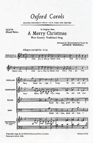 Stock image for A Merry Christmas Format: SheetMusic for sale by INDOO