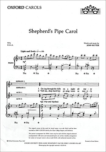 Stock image for Shepherd's Pipe Carol for sale by Blackwell's
