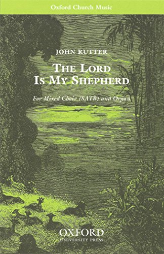 Beispielbild fr The Lord is my shepherd: Vocal score zum Verkauf von Ergodebooks