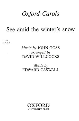 Stock image for See Amid the Winter's Snow for sale by Blackwell's