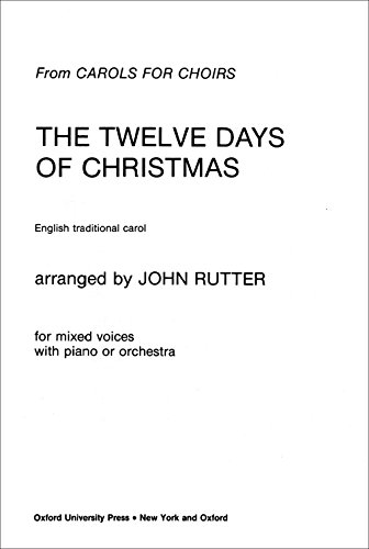 9780193857308: The Twelve days of Christmas: Vocal score