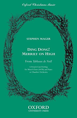 9780193863200: Ding dong! merrily on high: SATB vocal score