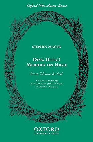 9780193863217: Ding dong! merrily on high: SSA vocal score