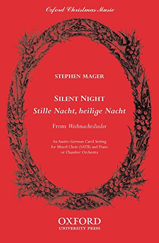 Stock image for Silent night (Stille Nacht, heilige Nacht): SATB vocal score for sale by Revaluation Books