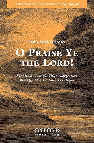 9780193864160: O Praise Ye the Lord!: Vocal score