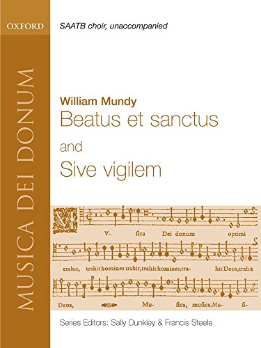 Stock image for Beatus Et Sanctus and Sive Vigilem (Musica Dei Donum) for sale by Revaluation Books