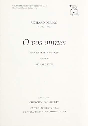 Beispielbild fr O Vos Omnes (Church Music Society) zum Verkauf von Revaluation Books