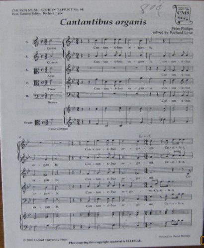 Beispielbild fr Cantantibus Organis (Church Music Society) zum Verkauf von Revaluation Books