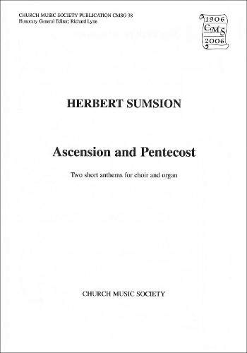 Beispielbild fr Two Short Anthems for Ascension and Pentecost zum Verkauf von Blackwell's