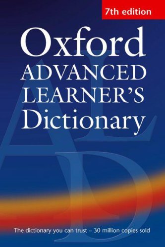 Beispielbild fr Oxford Advanced Learner's Dictionary zum Verkauf von Books From California