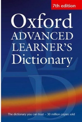 Beispielbild fr Oxford Advanced Learner's Dictionary zum Verkauf von HPB-Diamond