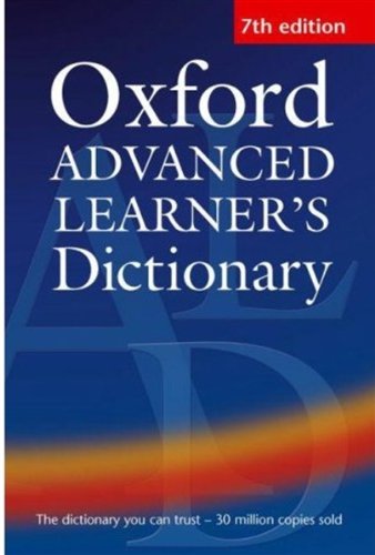 9780194001021: Oxford Advanced Learner's Dictionary