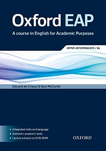 9780194001786: Oxford EAP: Upper-Intermediate/B2: Student's Book and DVD-ROM Pack: English for Academic Purposes