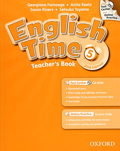 9780194005906: English Time: 5: Teacher's Book with Test Center and Online Practice