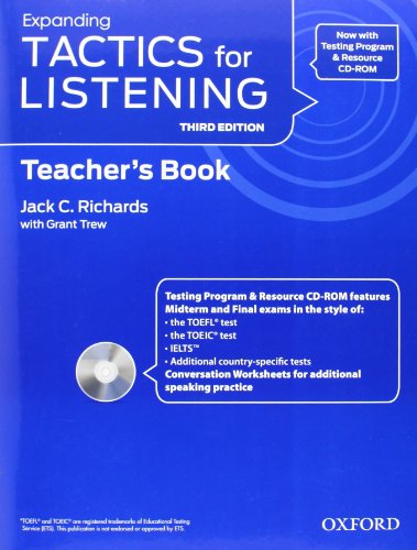 9780194013772: Tactics for Listening: Expanding: Teacher's Resource Pack