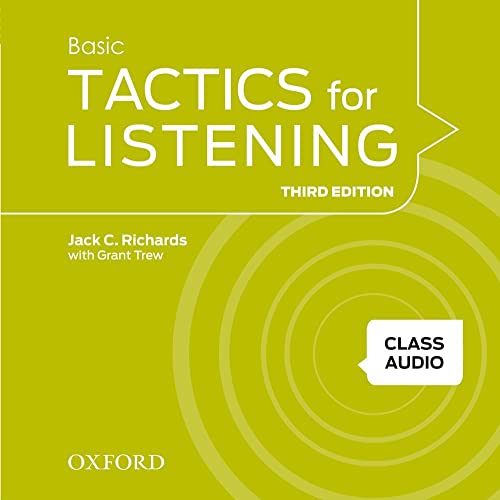 9780194013871: Tactics For Listening: Class Audio 1 3rd Edition: A Classroom-Proven, American English Listening Skills Course for Upper Secondary, College and University Students.