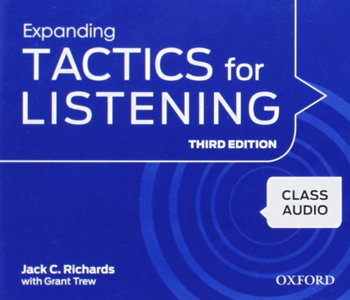 Imagen de archivo de TACTICS FOR LISTENING: CLASS AUDIO 3 3RD EDITION a la venta por Zilis Select Books