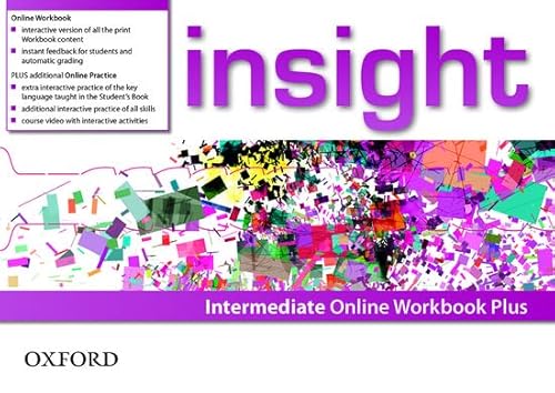 9780194015080: insight: Intermediate: Online Workbook Plus - Card with Access Code