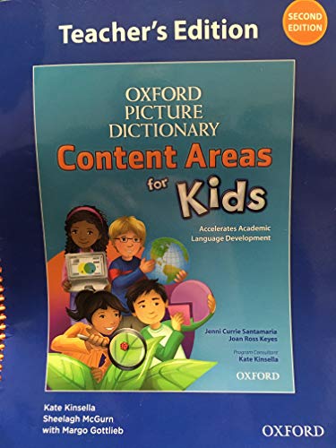 9780194017800: Teacher's Edition (Oxford Picture Dictionary Content Areas for Kids)