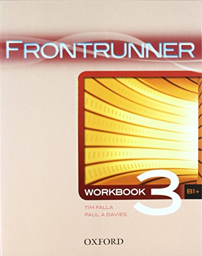 Beispielbild fr Frontrunner 3: Workbook - 9780194023726 zum Verkauf von Hamelyn