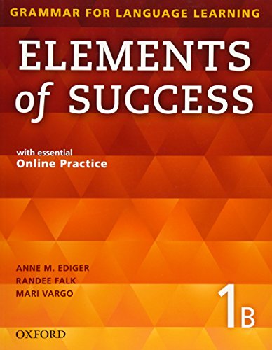 Beispielbild fr Elements of Success 1 Split Edition Student Book B with Essential Online Practice zum Verkauf von Big River Books