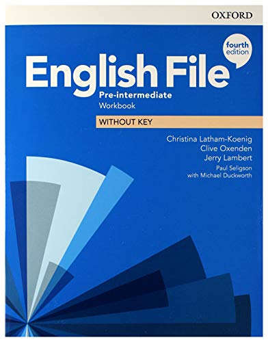 9780194037709: English File: Pre-Intermediate: Workbook Without Key