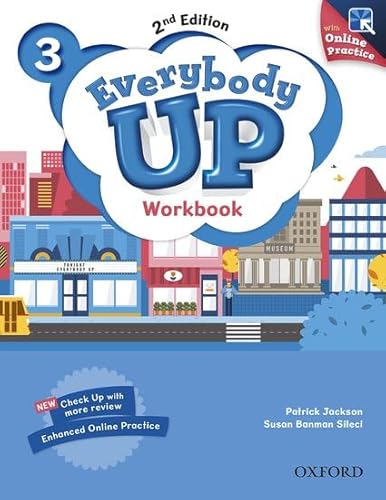 Stock image for Everybody Up 3. Workbook with Online Practice (Everybody Up 2nd Edition) for sale by medimops