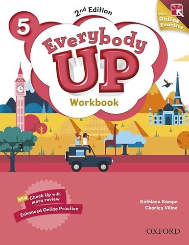 Imagen de archivo de Everybody Up 2e 5 Workbook with DVD & Online Practice Pack a la venta por Revaluation Books