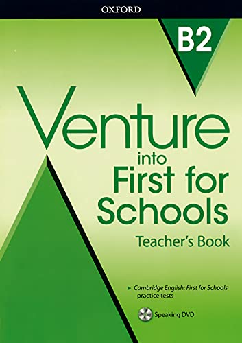 Imagen de archivo de Venture into First for Schools: Teacher's Book Pack a la venta por Hamelyn