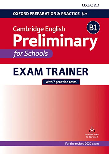 9780194119016: Oxford Preparation Pre-Intermediate for Schools (B1). Workbook without Key: Preparing students for the Cambridge English B1 Preliminary for Schools exam. (English First For School) - 9780194119016