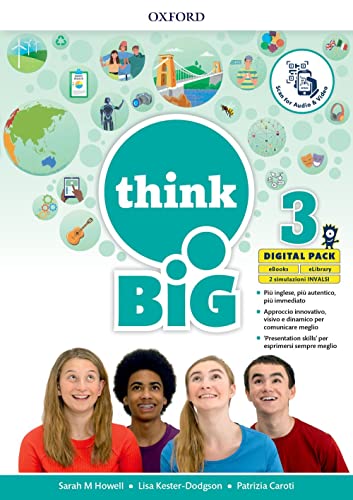 Think big 3. Student's book-Workbook & exam trainer + magazine & extra book  con QR code. Per la Scuola media. Con e-book. Con espansione online (Vol. 3):  9780194119337 - AbeBooks