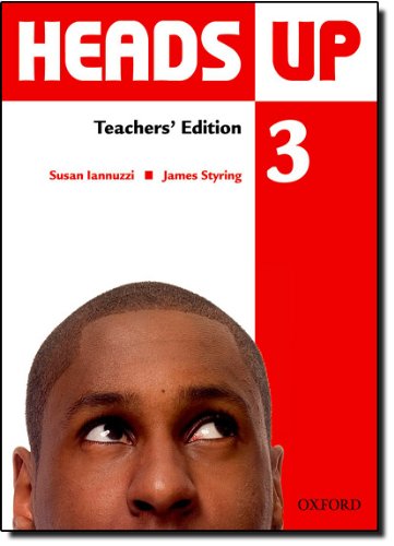 Imagen de archivo de Heads Up: 3: Teacher's Edition of the Student Book a la venta por Phatpocket Limited