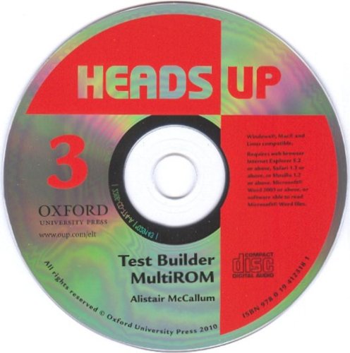 Imagen de archivo de Heads Up: 3. Test Builder MultiROM (CD-ROM) a la venta por Iridium_Books
