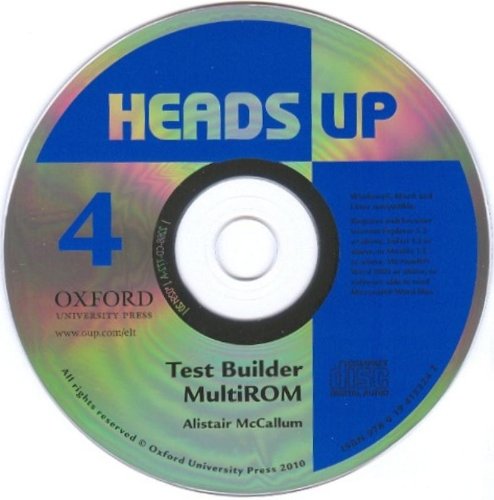 Imagen de archivo de Heads Up: 4. Test Builder MultiROM (CD-ROM) a la venta por Iridium_Books