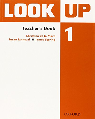 9780194123525: Look Up: Level 1: Teacher's Book: Look Up: Level 1: Teacher's Book 1