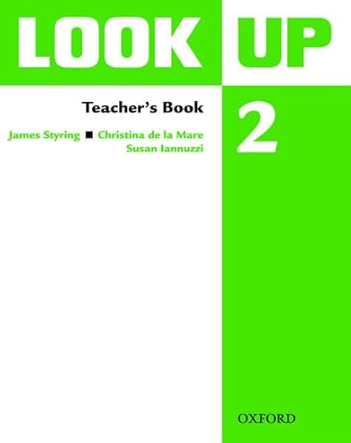 Stock image for Look Up: Level 2. Teacher's Book Confidence Up! Motivation Up! Results Up! (Paperback) for sale by Iridium_Books
