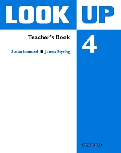 Imagen de archivo de Look Up: Level 4: Teacher's Book: Confidence Up! Motivation Up! Results Up! a la venta por Phatpocket Limited