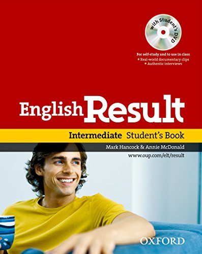 Imagen de archivo de English Result. Intermediate. Student's Book with DVD-ROM a la venta por medimops