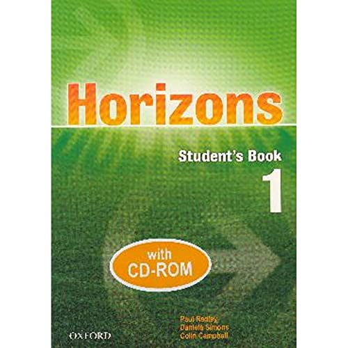 Horizons 1. Student's Book and CD-ROM (9780194134019) by Varios Autores
