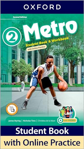 Imagen de archivo de Metro: Level 2: Student Book and Workbook with Online Practice a la venta por Grand Eagle Retail