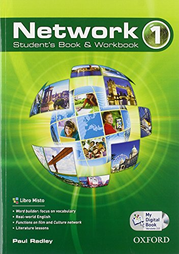 9780194277105: Network. Student's book-Workbook-Mydigitalbook 2.0. Per le Scuole superiori. Con espansione online: Network. Student's ... Scuole superiori. Con espansione online: 1: Vol. 1