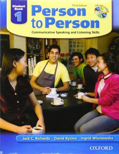 Imagen de archivo de Person to Person, Third Edition Level 1: Student Book (with Student Audio CD) (Pack) a la venta por Iridium_Books