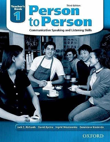 Person to Person, Third Edition Level 1: Teacher's Book (9780194302197) by Richards Et Al, Jack