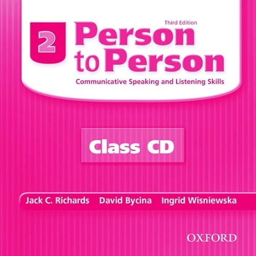 Person to Person Third Edition 2 (9780194302234) by Richards, Jack; Bycina, David; Wisniewska, Ingrid