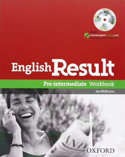 Imagen de archivo de English Result Pre Intermediate - Workbook With Multirom # a la venta por Juanpebooks